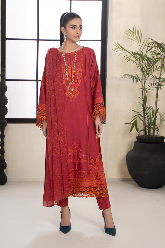 Maria B | Casual Pret 2024 | DW-EF24-103A -  Maria B Casuals - Original Designer Dress - House of Maryam