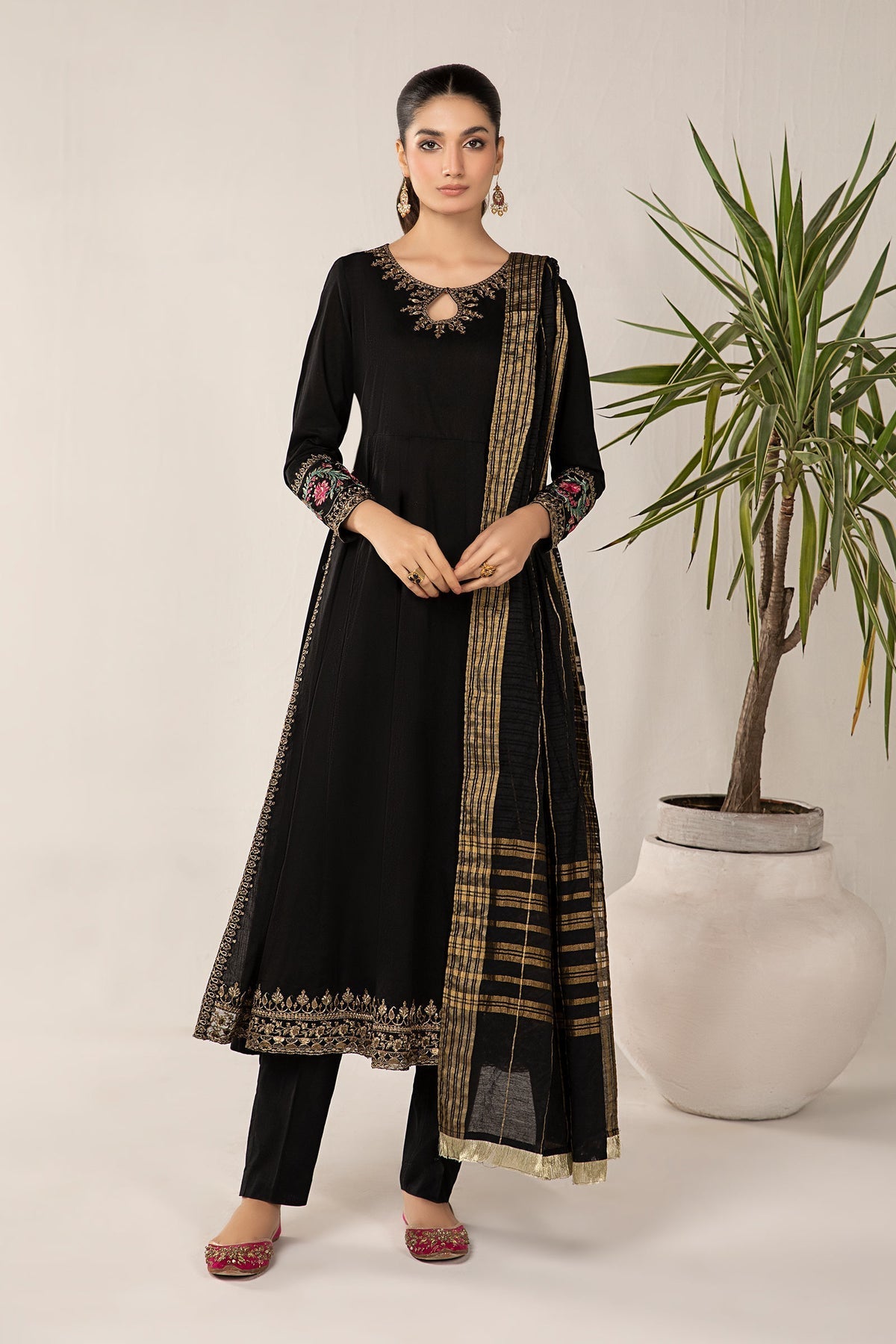 Maria B | Casual Pret 2024 | DW-EF24-115 -  Maria B Casuals - Original Designer Dress - House of Maryam