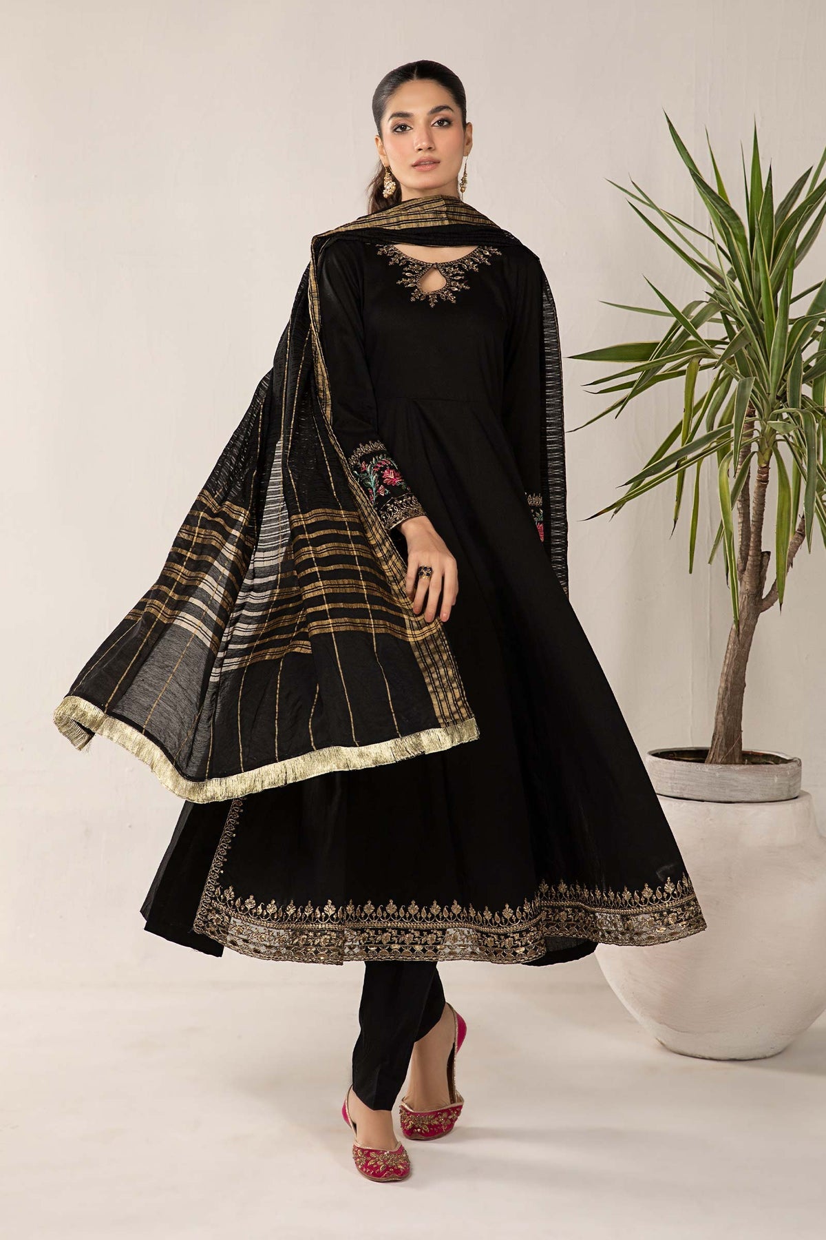 Maria B | Casual Pret 2024 | DW-EF24-115 -  Maria B Casuals - Original Designer Dress - House of Maryam