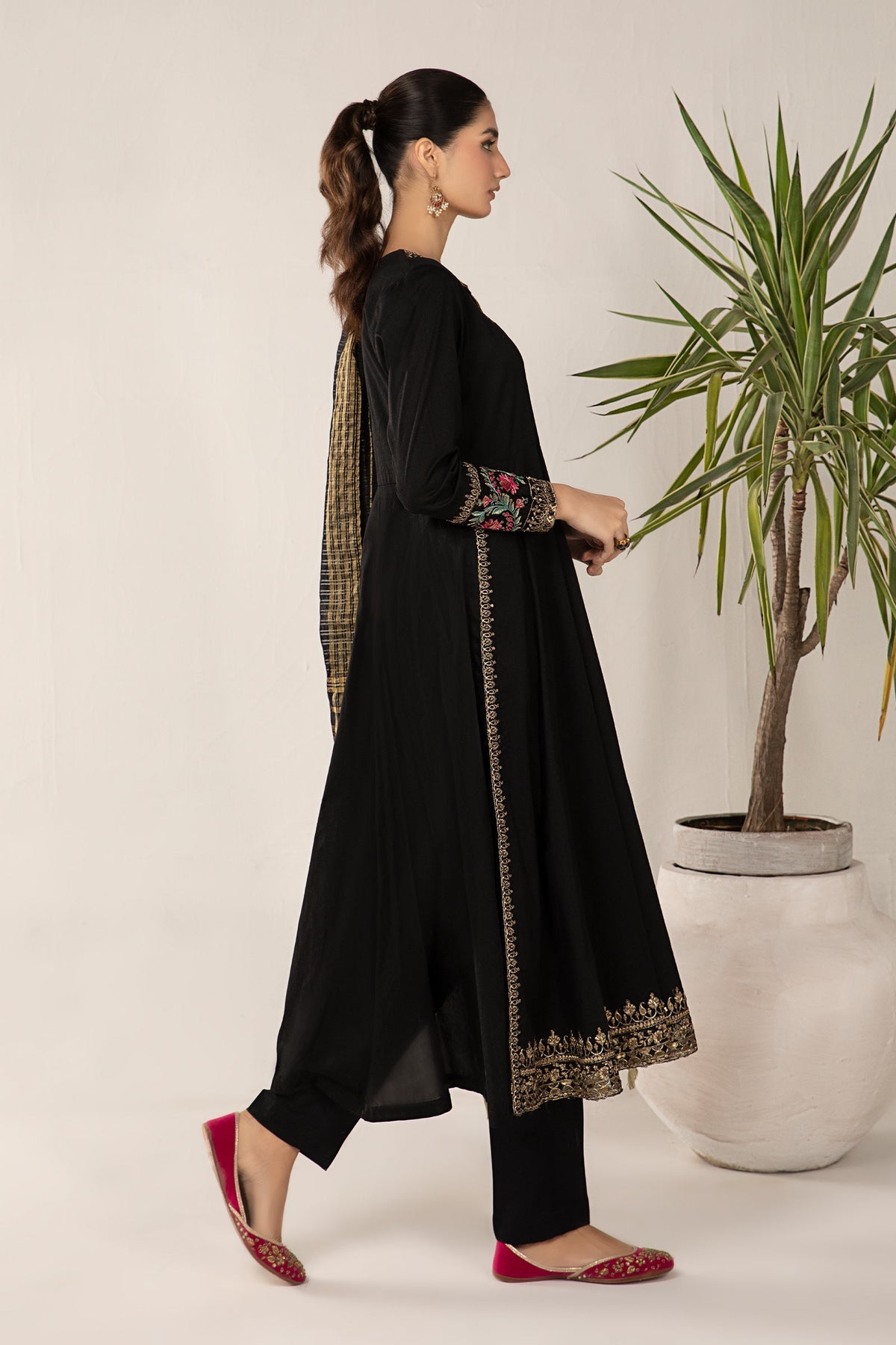 Maria B | Casual Pret 2024 | DW-EF24-115 -  Maria B Casuals - Original Designer Dress - House of Maryam