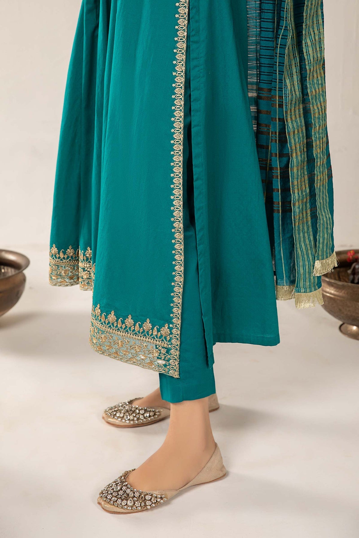 Maria B | Casual Pret 2024 | DW-EF24-115 -  Maria B Casuals - Original Designer Dress - House of Maryam
