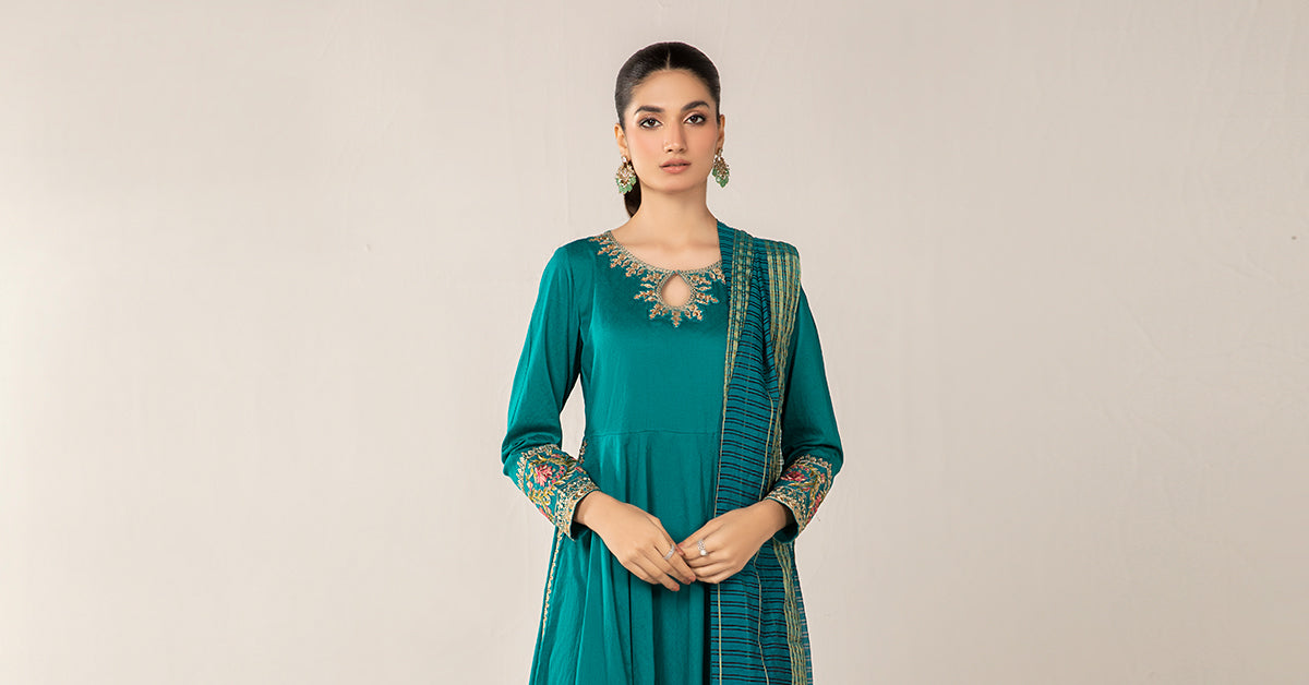 Maria B | Casual Pret 2024 | DW-EF24-115 -  Maria B Casuals - Original Designer Dress - House of Maryam