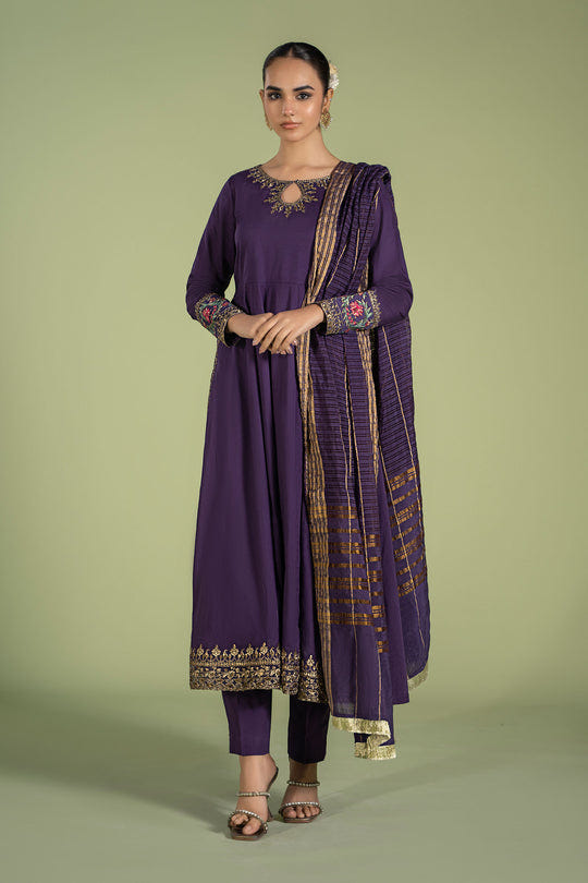 Maria B | Casual Pret 2024 | DW-EF24-115 -  Maria B Casuals - Original Designer Dress - House of Maryam