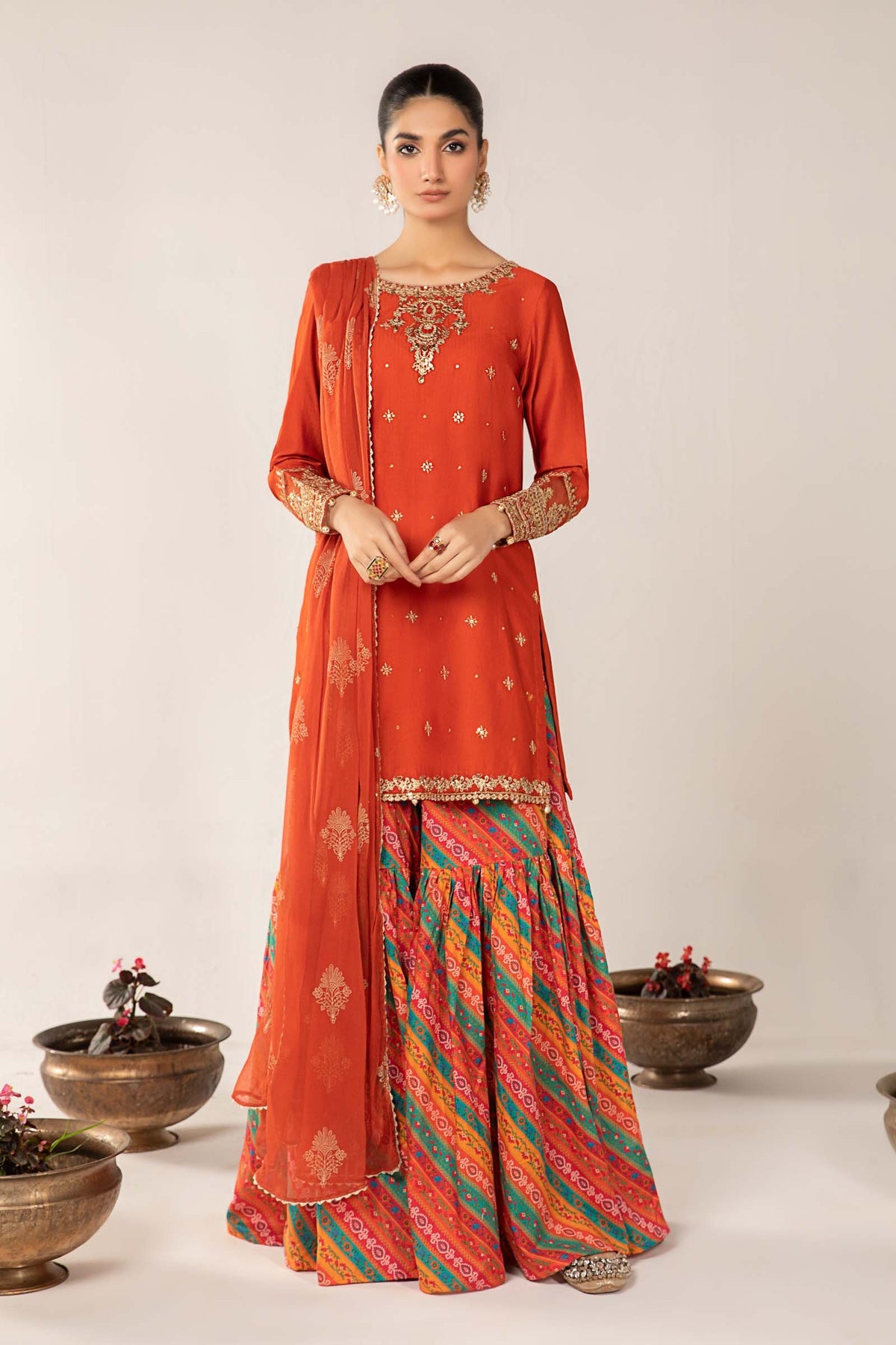 Maria B | Casual Pret 2024 | DW-EF24-119 -  Maria B Casuals - Original Designer Dress - House of Maryam