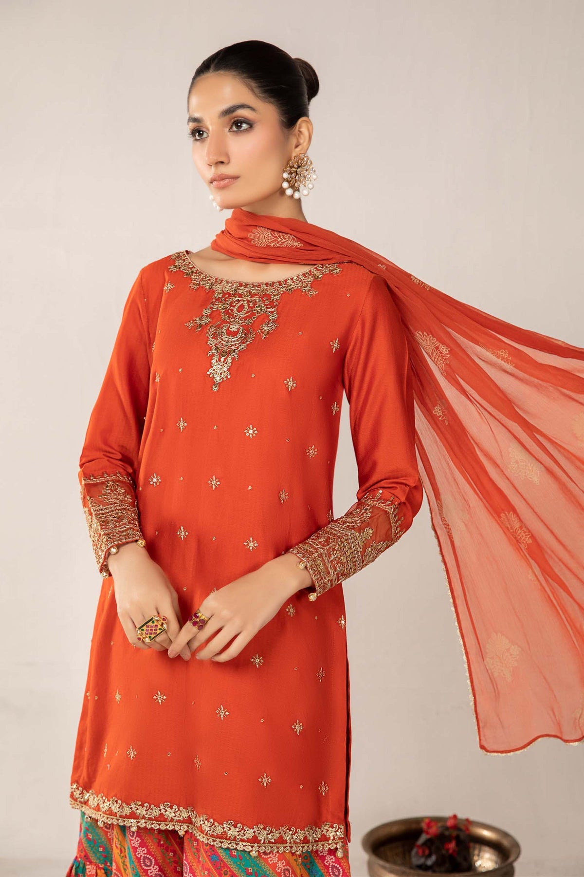 Maria B | Casual Pret 2024 | DW-EF24-119 -  Maria B Casuals - Original Designer Dress - House of Maryam