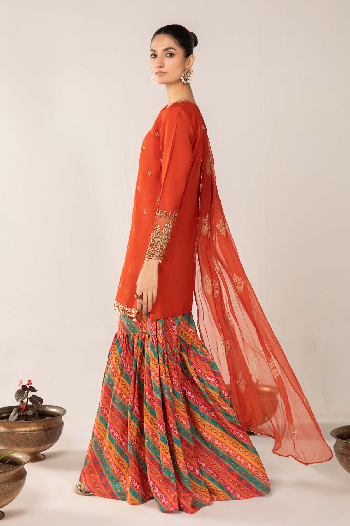 Maria B | Casual Pret 2024 | DW-EF24-119 -  Maria B Casuals - Original Designer Dress - House of Maryam