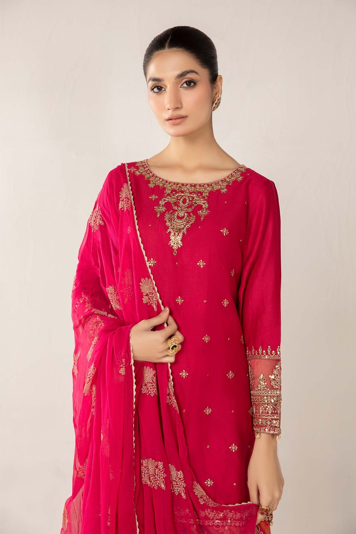 Maria B | Casual Pret 2024 | DW-EF24-119 -  Maria B Casuals - Original Designer Dress - House of Maryam
