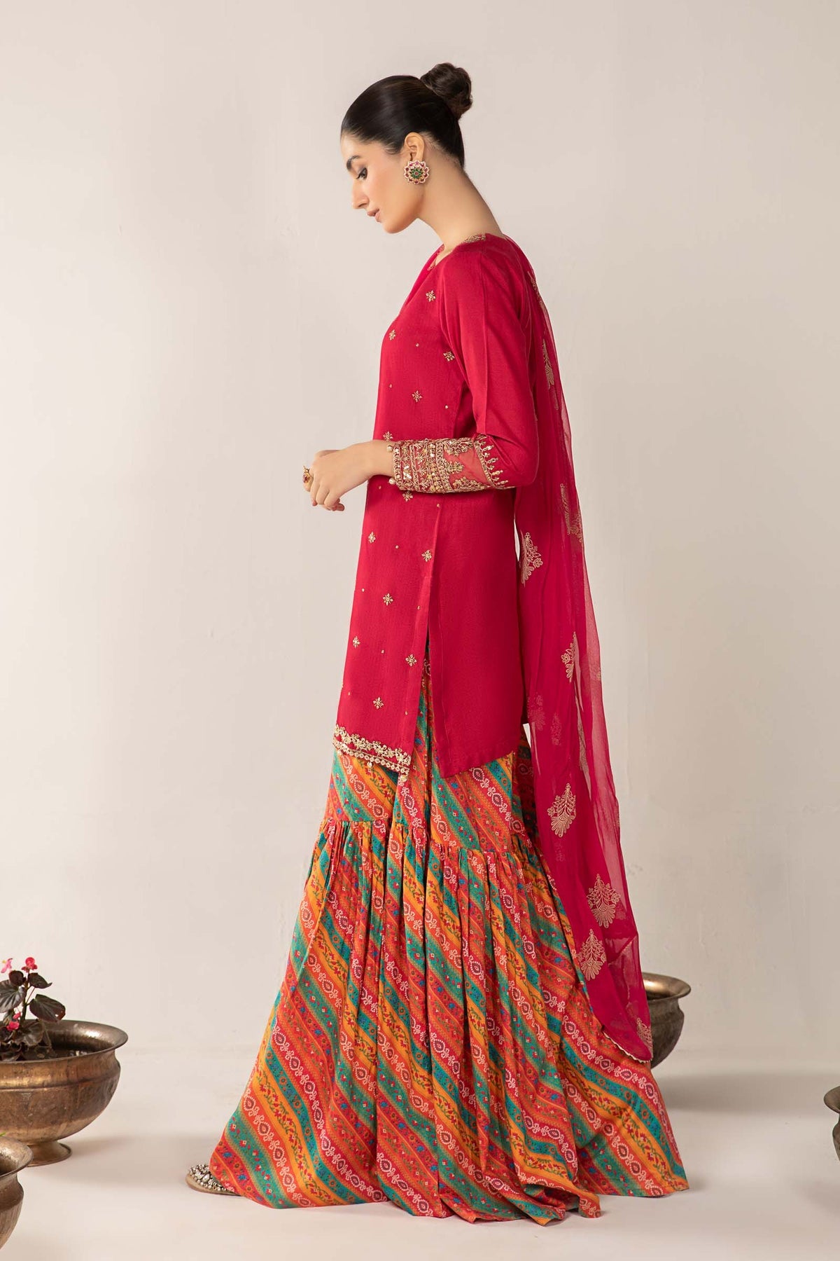 Maria B | Casual Pret 2024 | DW-EF24-119 -  Maria B Casuals - Original Designer Dress - House of Maryam