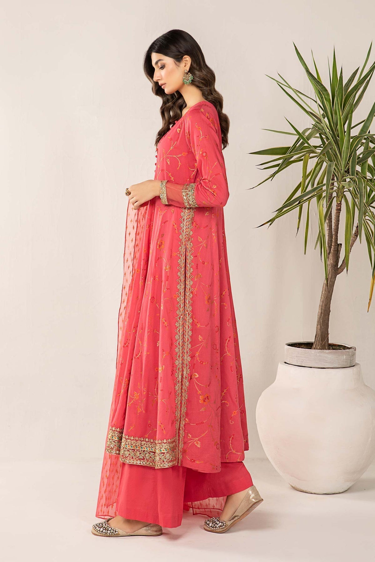 Maria B | Casual Pret 2024 | DW-EF24-120 -  Maria B Casuals - Original Designer Dress - House of Maryam
