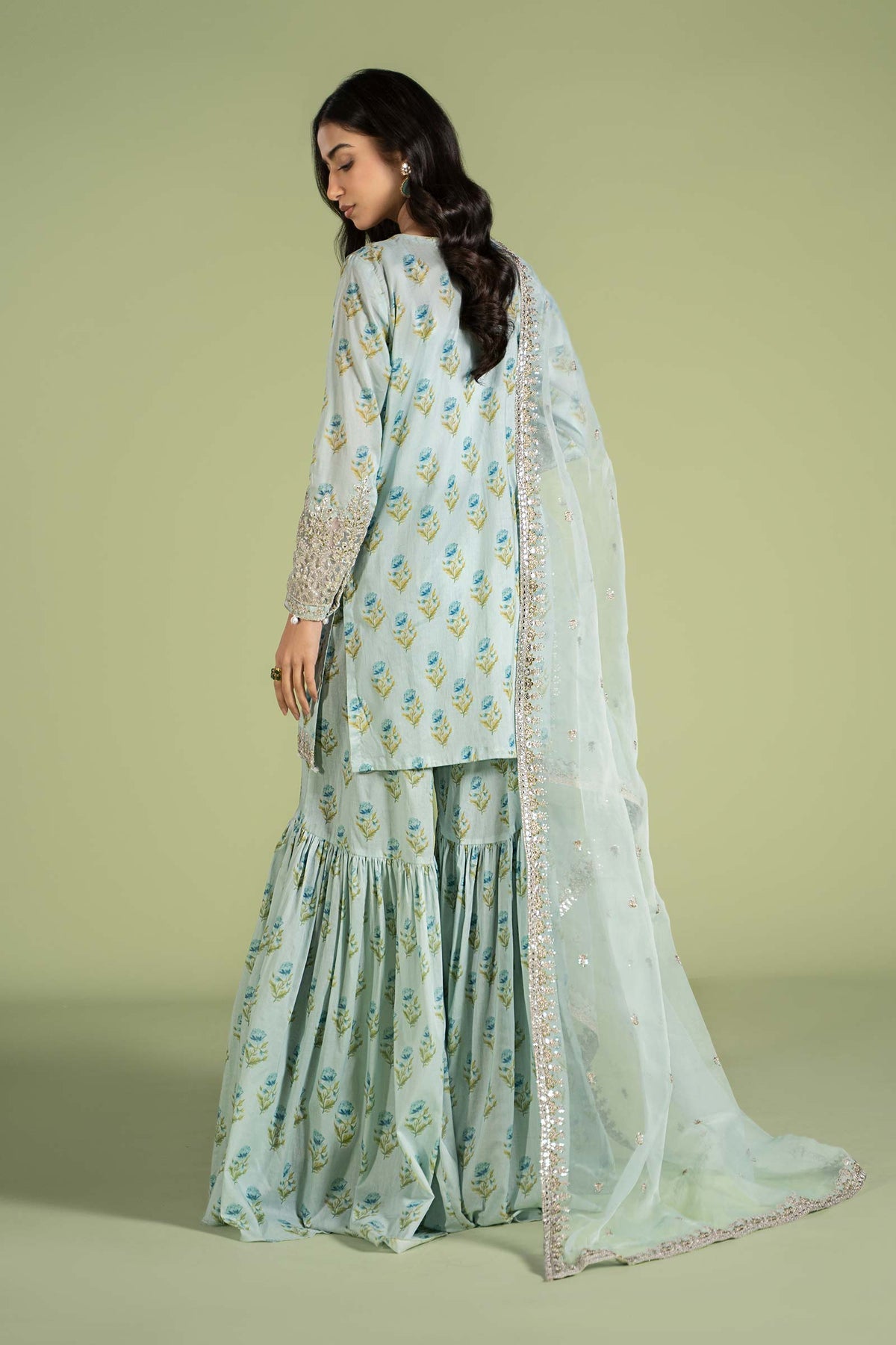 Maria B | Casual Pret 2024 | DW-EF24-14 -  Maria B Casuals - Original Designer Dress - House of Maryam