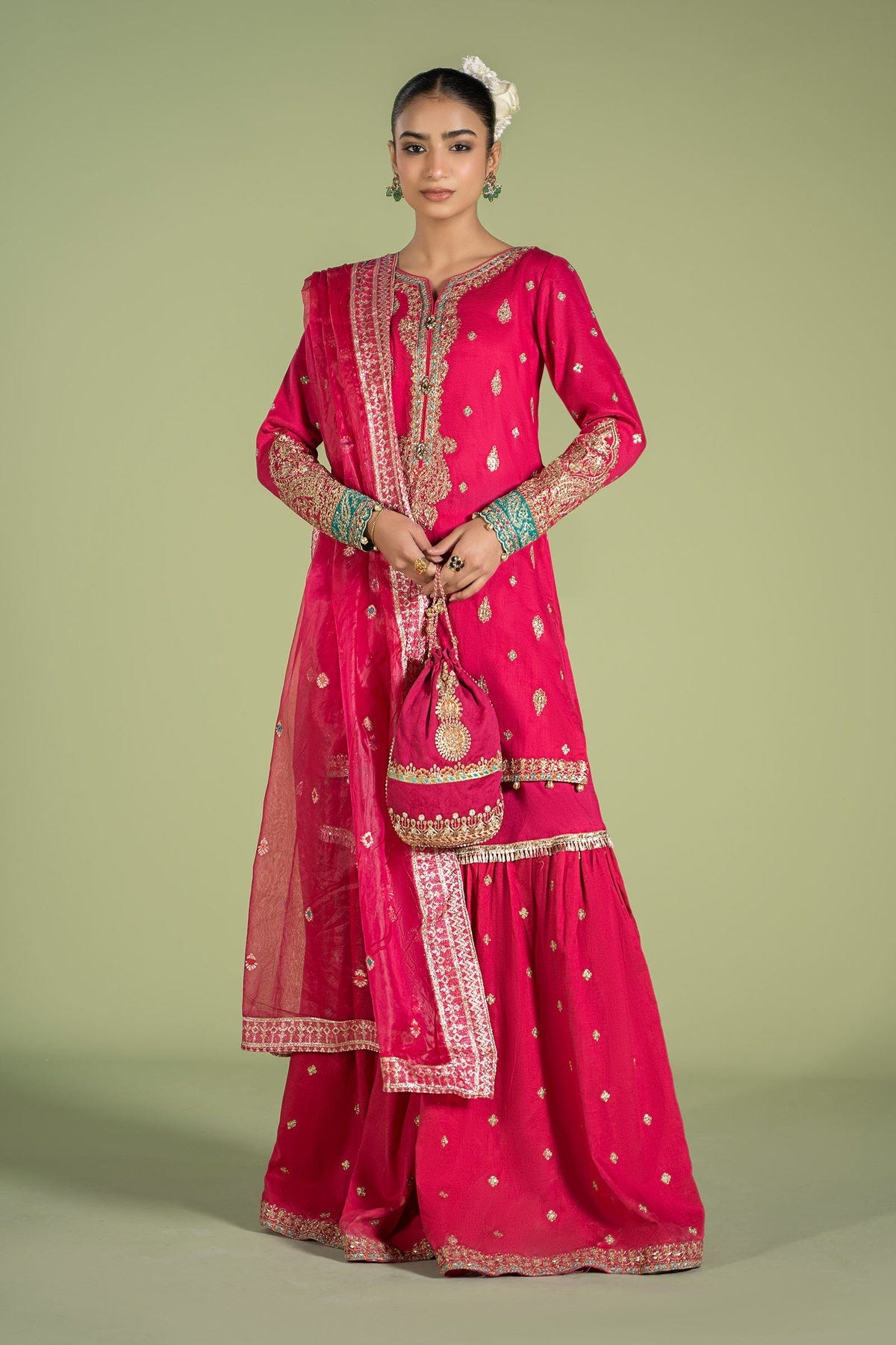 Maria B | Casual Pret 2024 | DW-EF24-23 -  Maria B Casuals - Original Designer Dress - House of Maryam