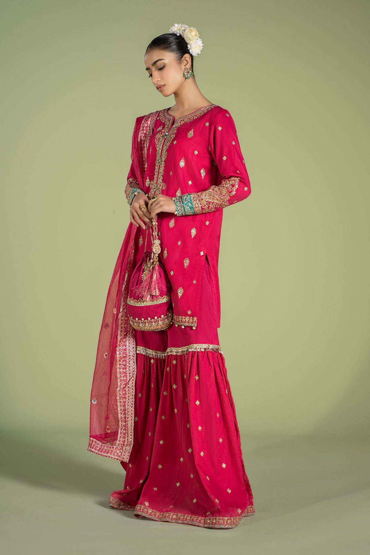 Maria B | Casual Pret 2024 | DW-EF24-23 -  Maria B Casuals - Original Designer Dress - House of Maryam