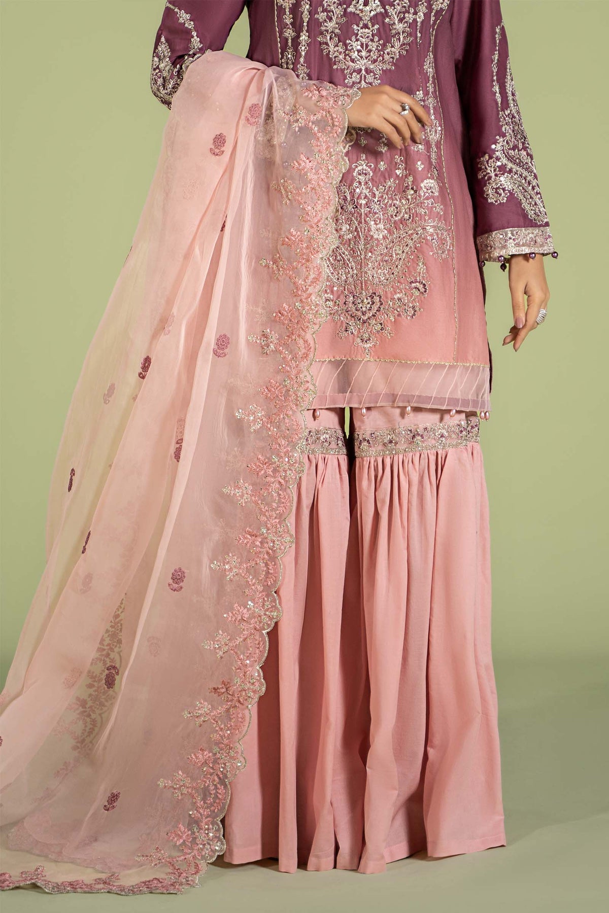Maria B | Casual Pret 2024 | DW-EF24-46 -  Maria B Casuals - Original Designer Dress - House of Maryam