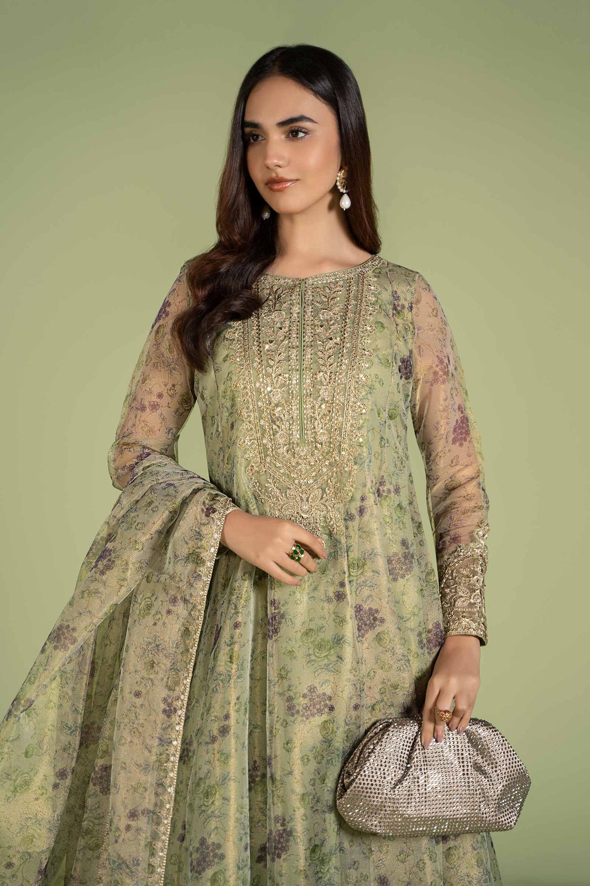 Maria B | Casual Pret 2024 | DW-EF24-65 -  Maria B Casuals - Original Designer Dress - House of Maryam