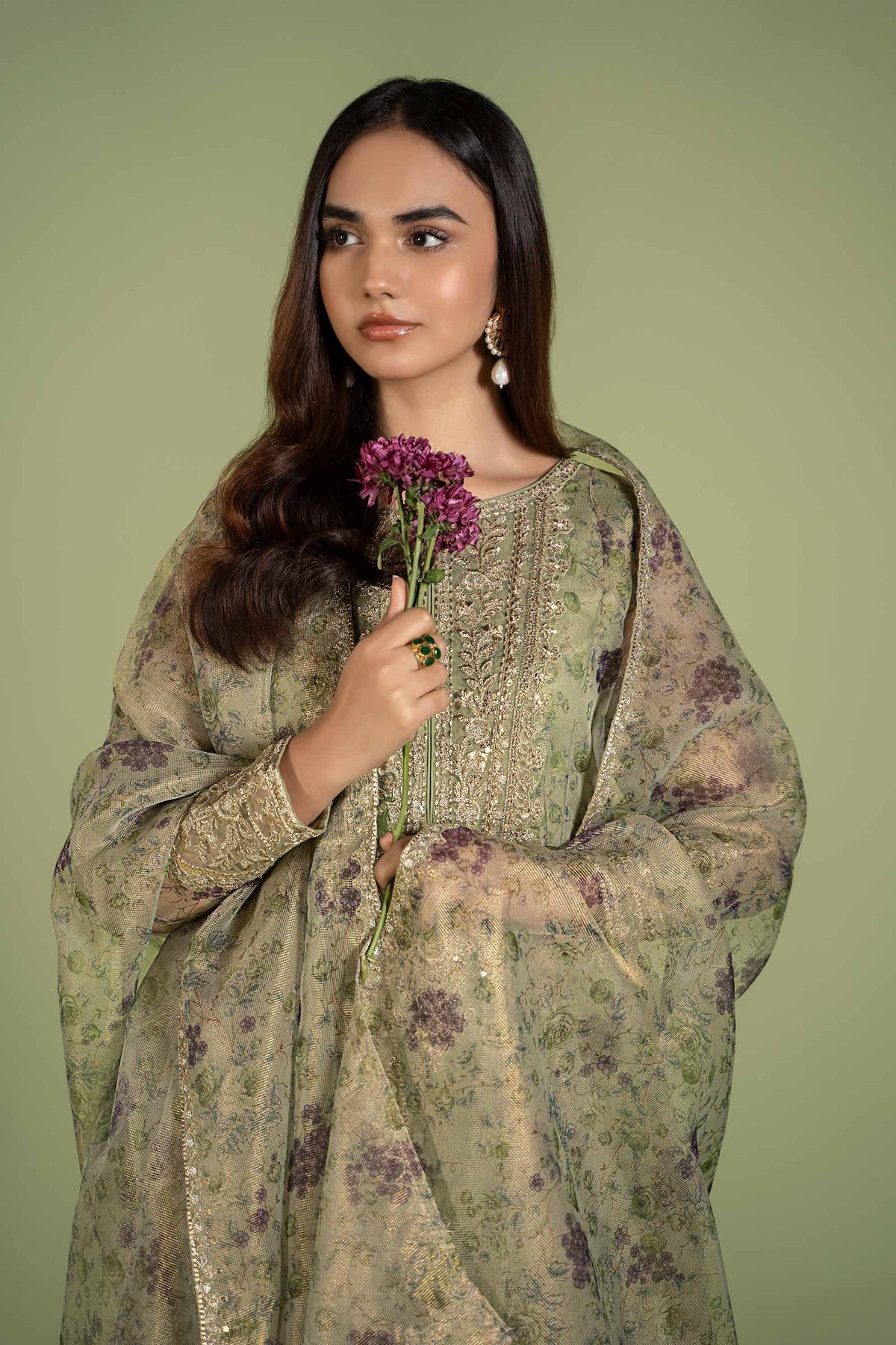 Maria B | Casual Pret 2024 | DW-EF24-65 -  Maria B Casuals - Original Designer Dress - House of Maryam