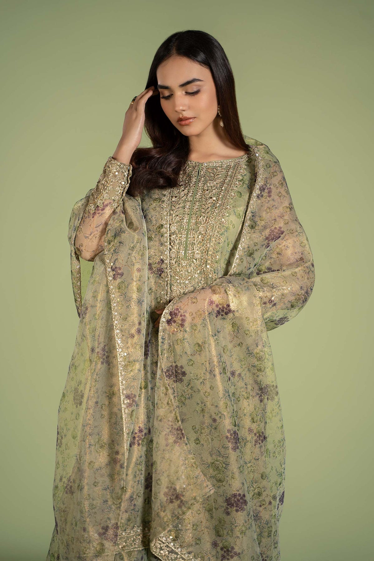 Maria B | Casual Pret 2024 | DW-EF24-65 -  Maria B Casuals - Original Designer Dress - House of Maryam