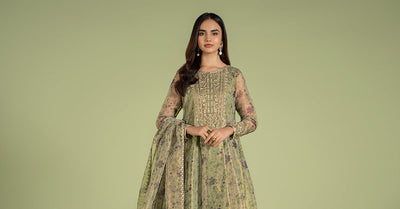 Maria B | Casual Pret 2024 | DW-EF24-65 -  Maria B Casuals - Original Designer Dress - House of Maryam