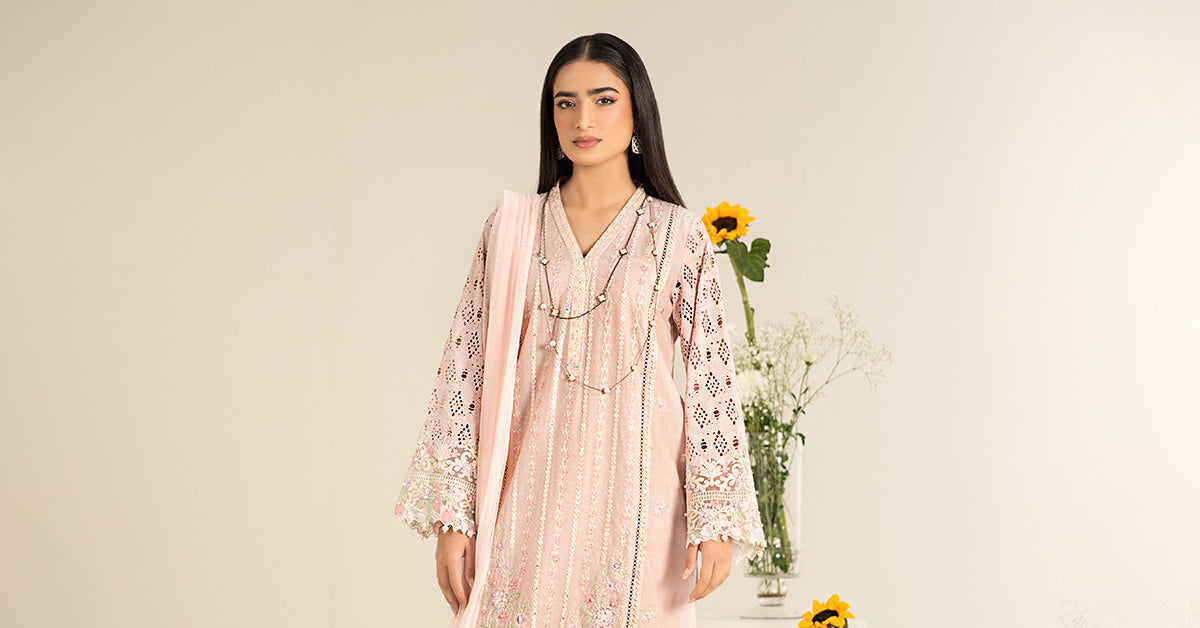 Maira B | Ready to Wear | DW-EF25-07 -  Maria B Luxury Pret -  House of Maryam