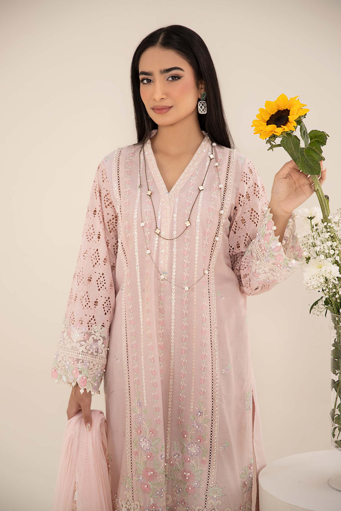 Maira B | Ready to Wear | DW-EF25-07 -  Maria B Luxury Pret -  House of Maryam
