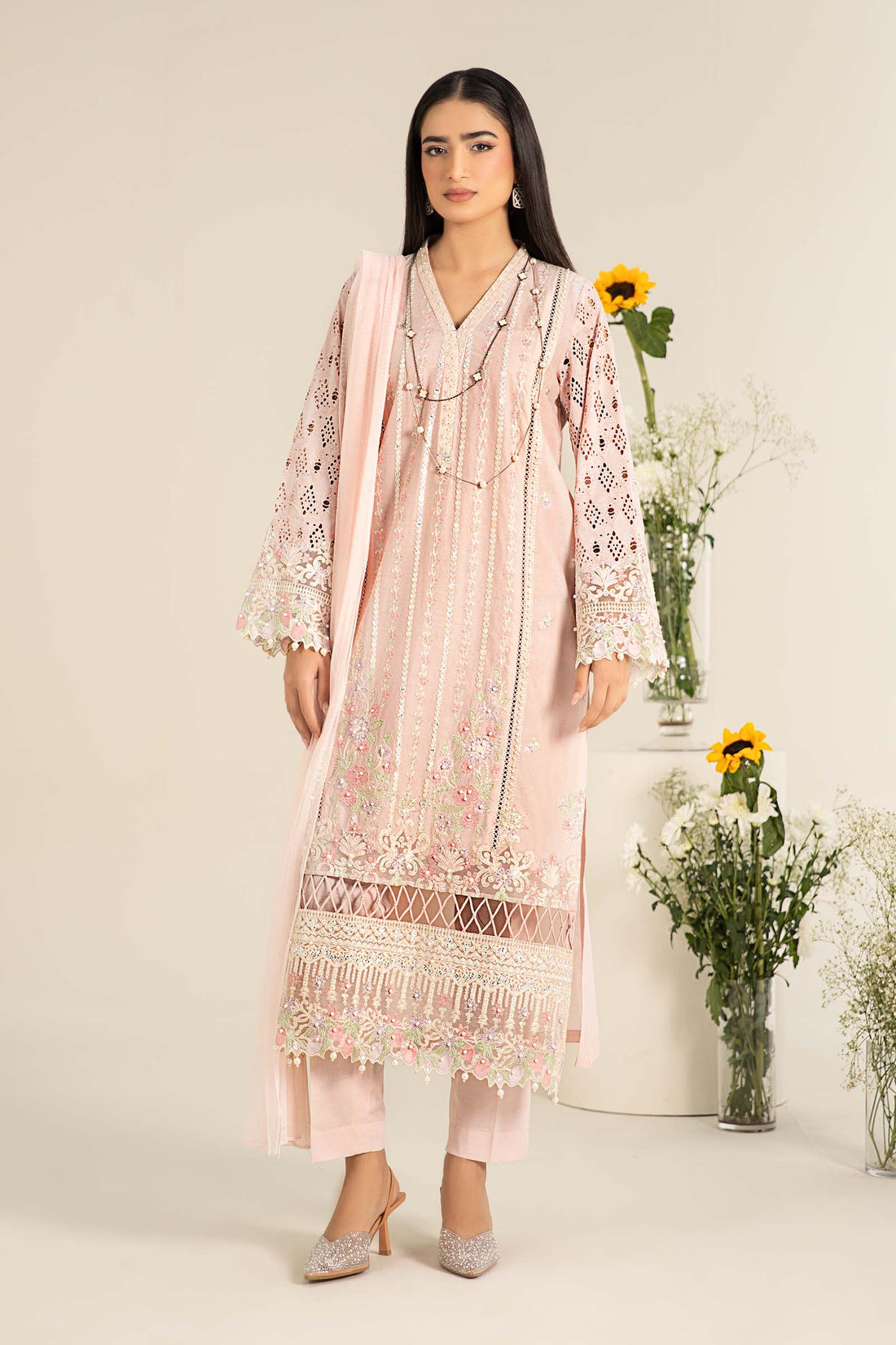 Maira B | Ready to Wear | DW-EF25-07 -  Maria B Luxury Pret -  House of Maryam
