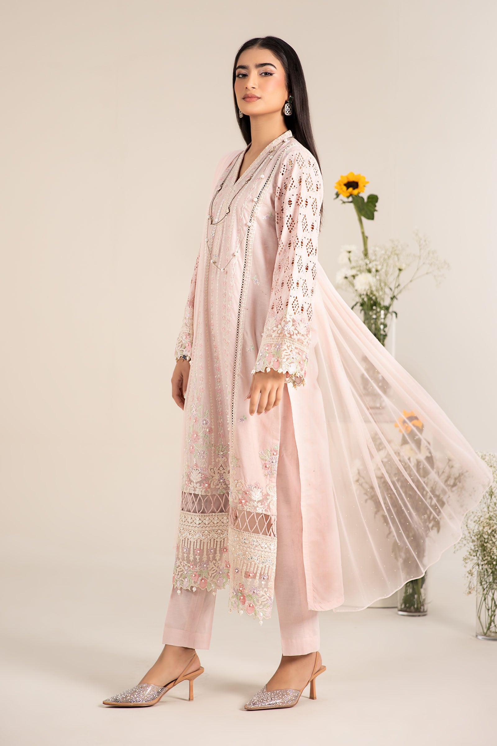 Maira B | Ready to Wear | DW-EF25-07 -  Maria B Luxury Pret -  House of Maryam