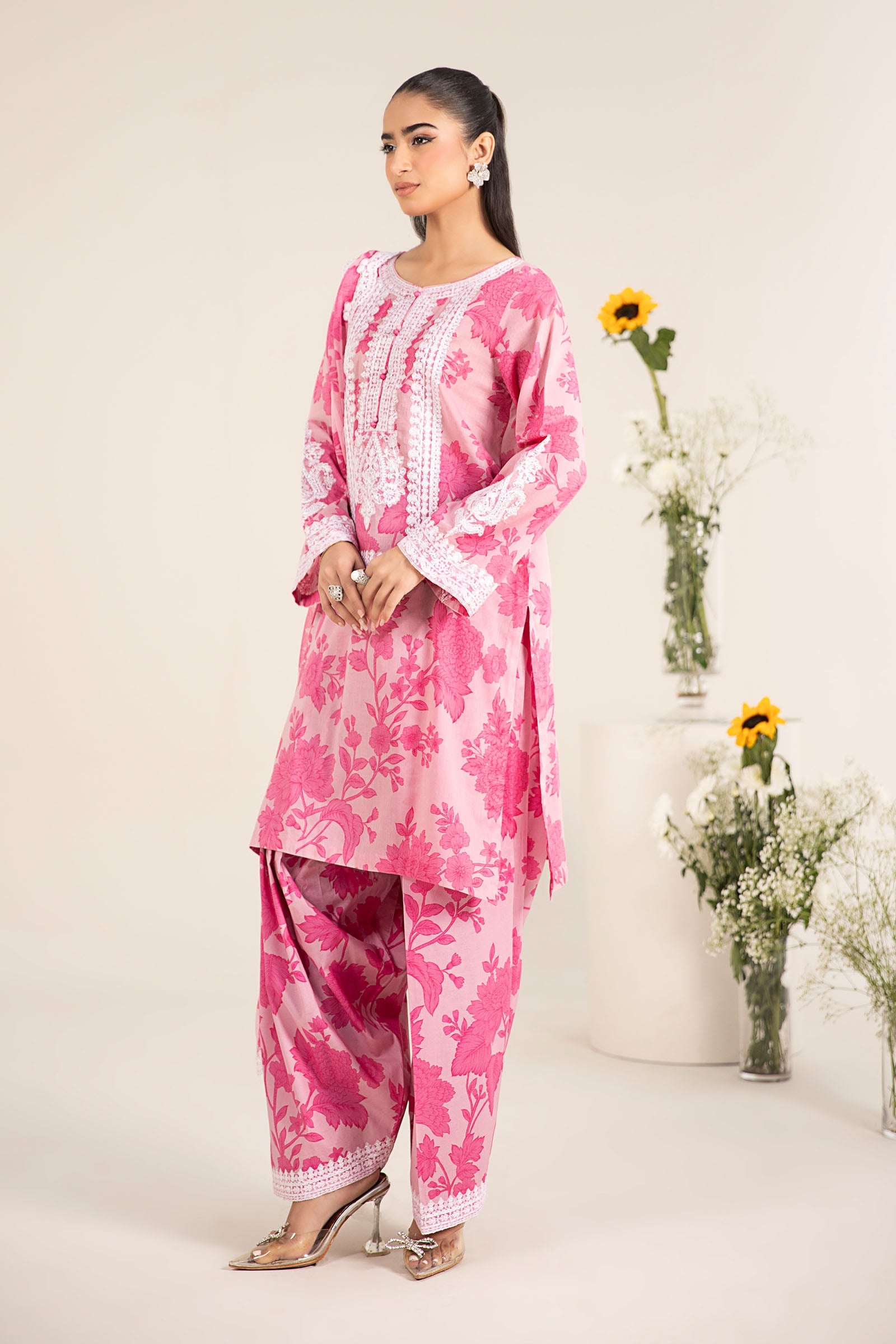 Maira B | Ready to Wear | DW-EF25-124 -  Maria B Luxury Pret -  House of Maryam