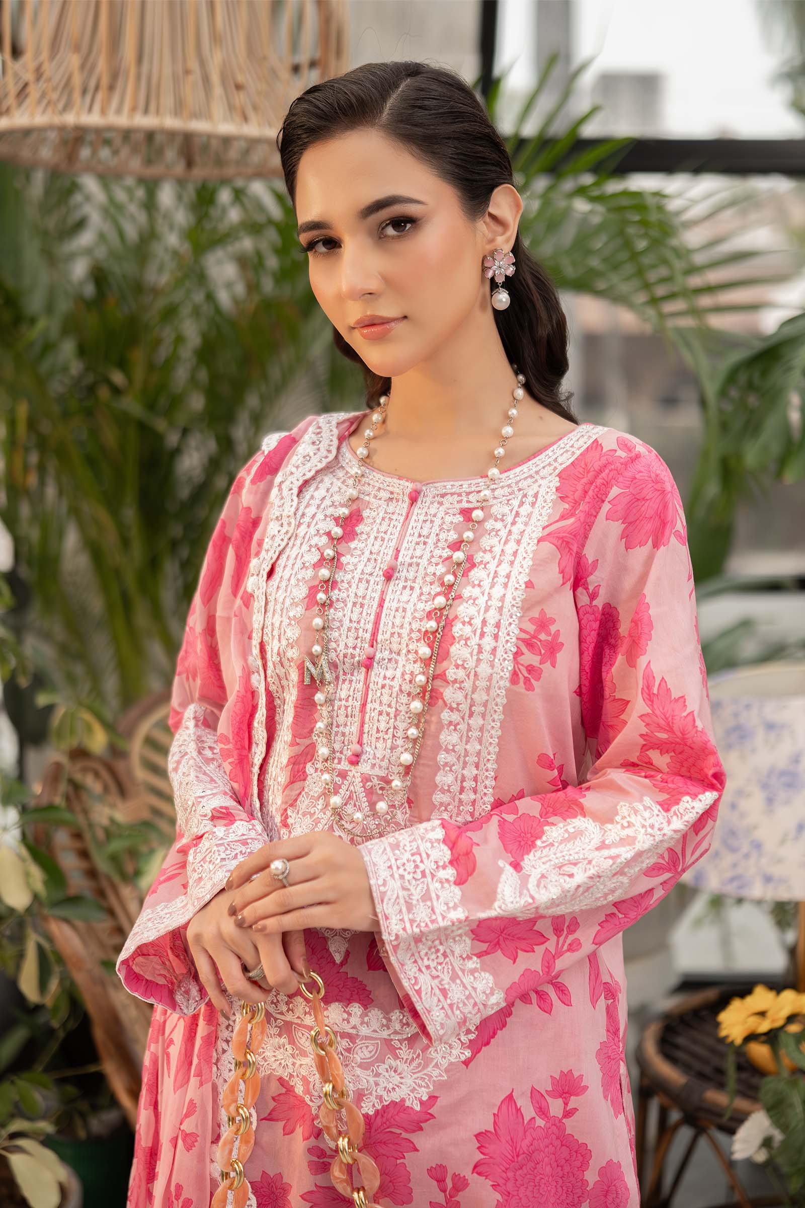 Maira B | Ready to Wear | DW-EF25-124 -  Maria B Luxury Pret -  House of Maryam