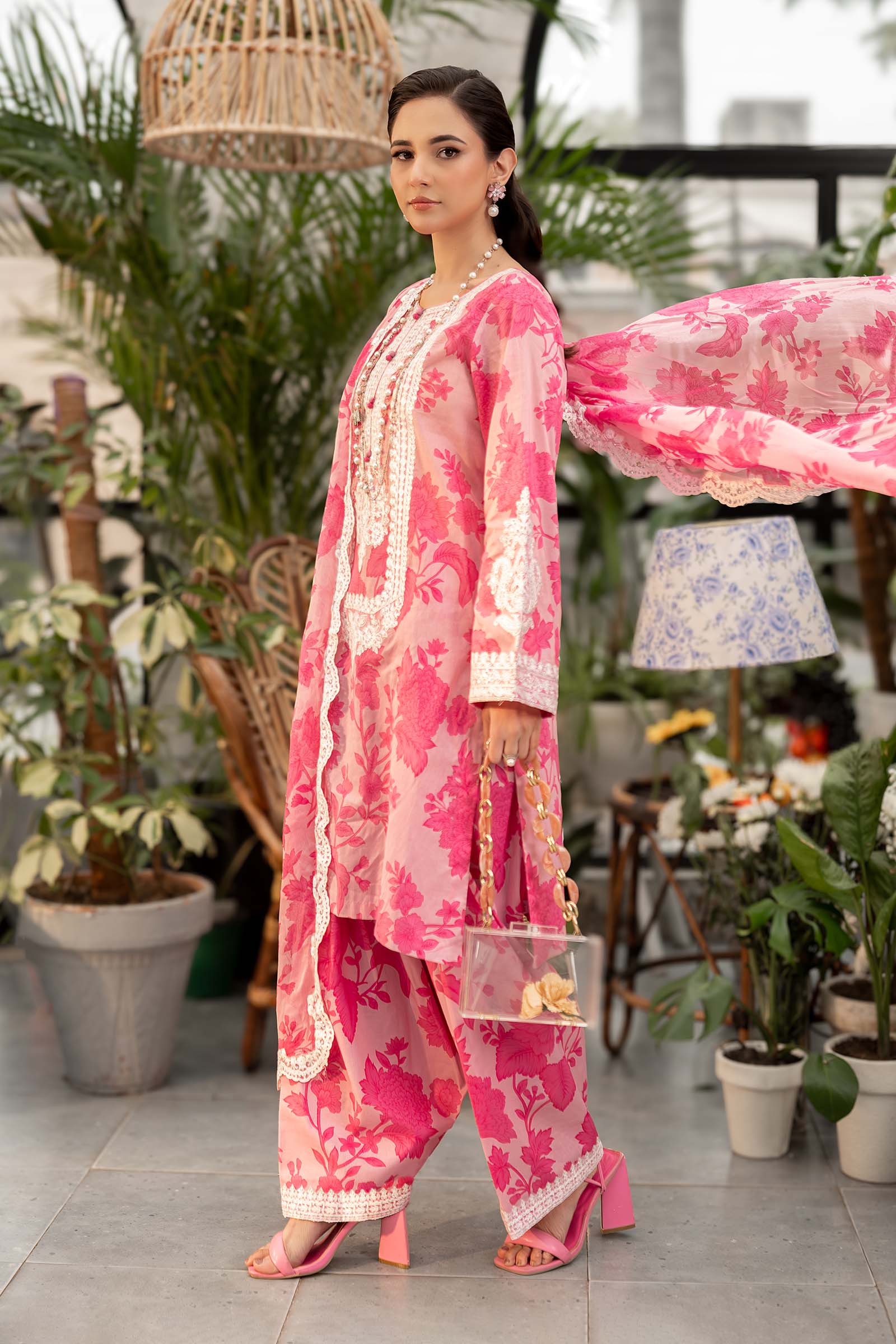 Maira B | Ready to Wear | DW-EF25-124 -  Maria B Luxury Pret -  House of Maryam