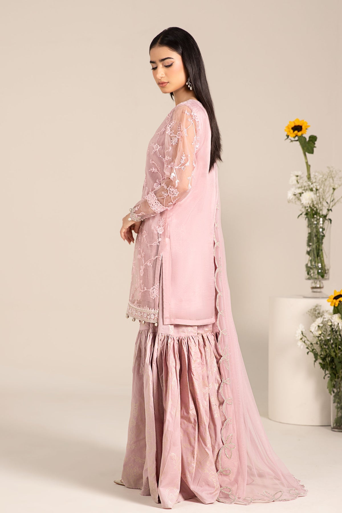 Maria B | Casual Pret 25 | DW-EF25-17 -  Maria B Ladies Clothes - Original Designer Dress - House of Maryam