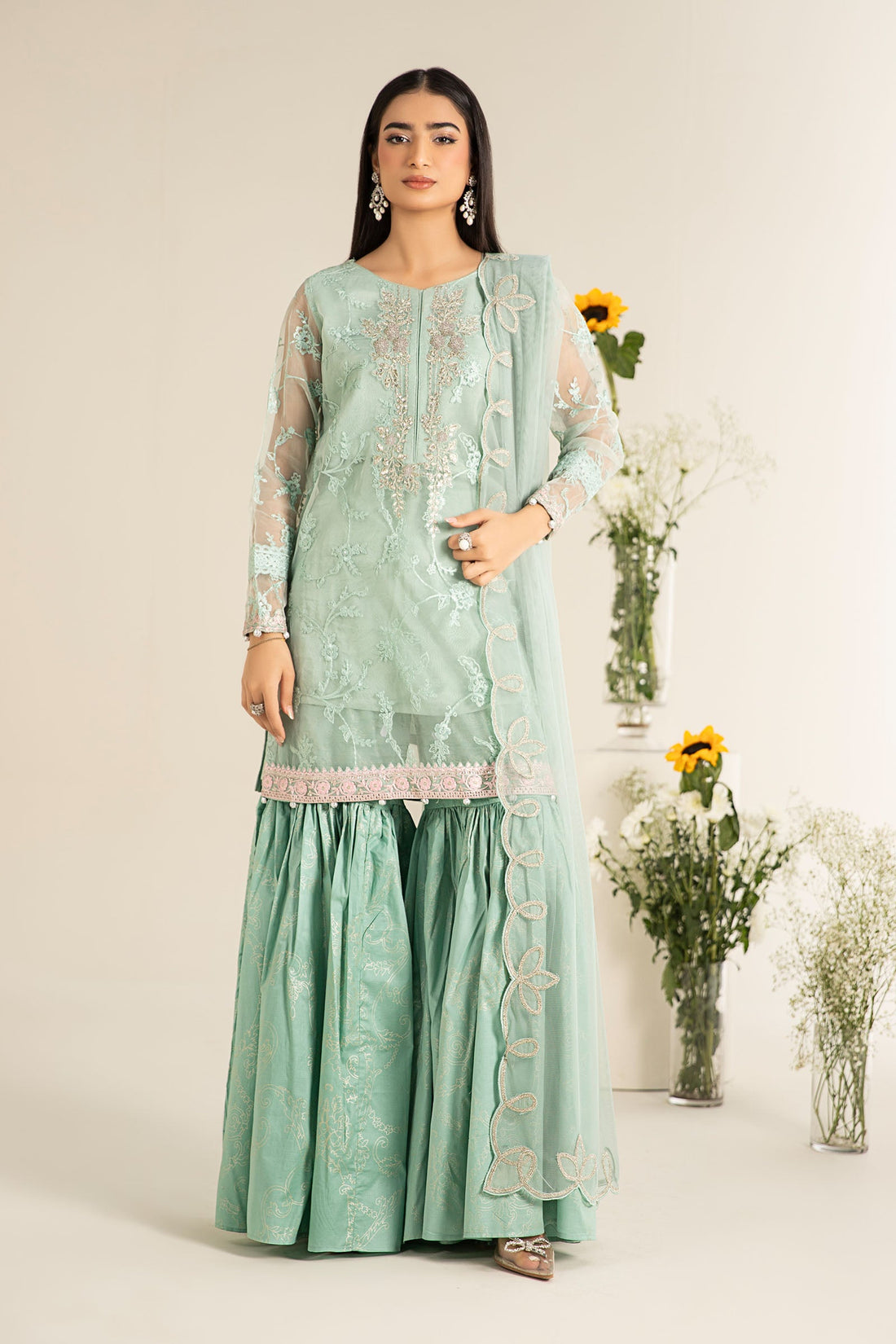 Maira B | Ready to Wear | DW-EF25-17 -  Maria B Luxury Pret -  House of Maryam