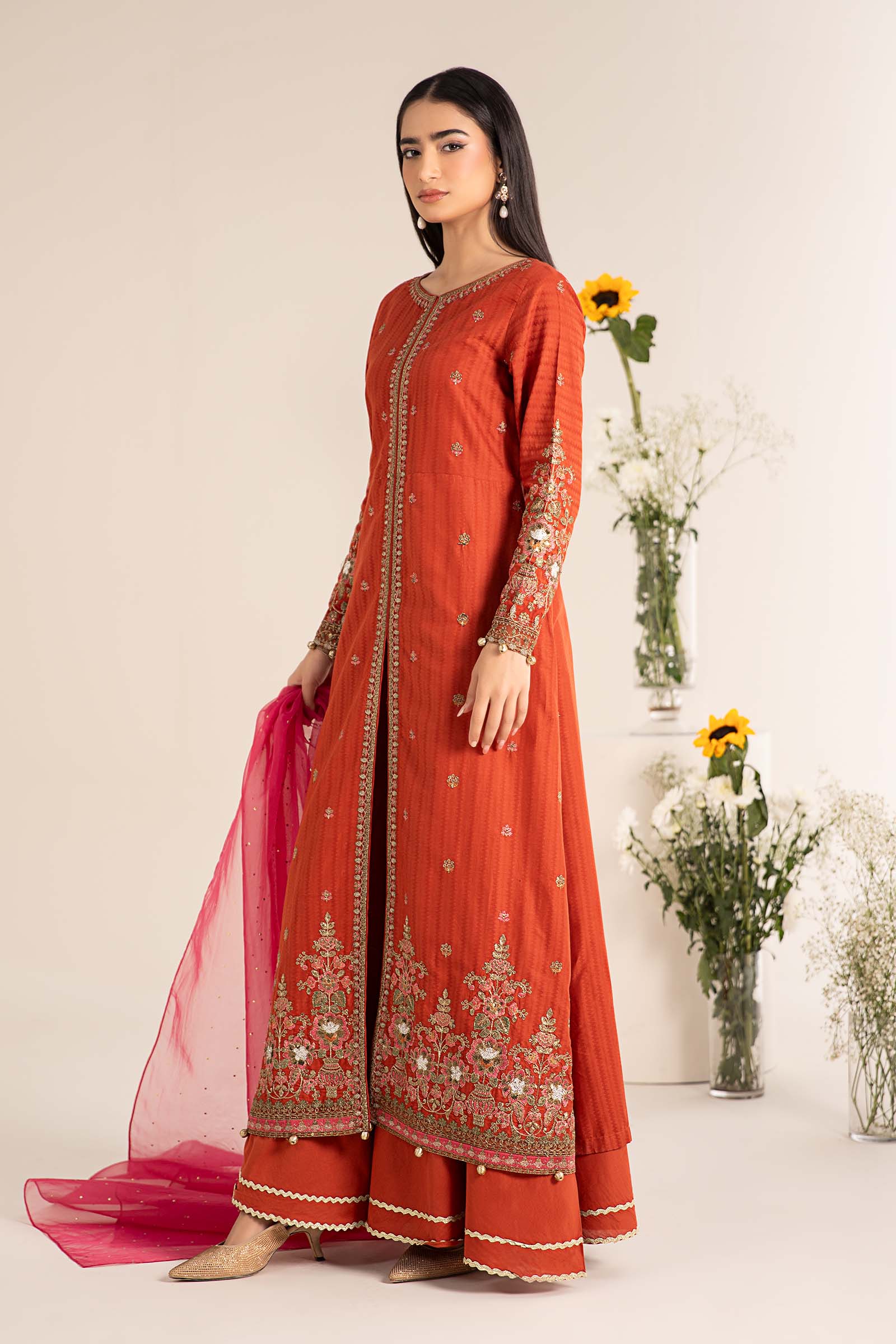 Maira B | Ready to Wear | DW-EF25-21 -  Maria B Luxury Pret -  House of Maryam