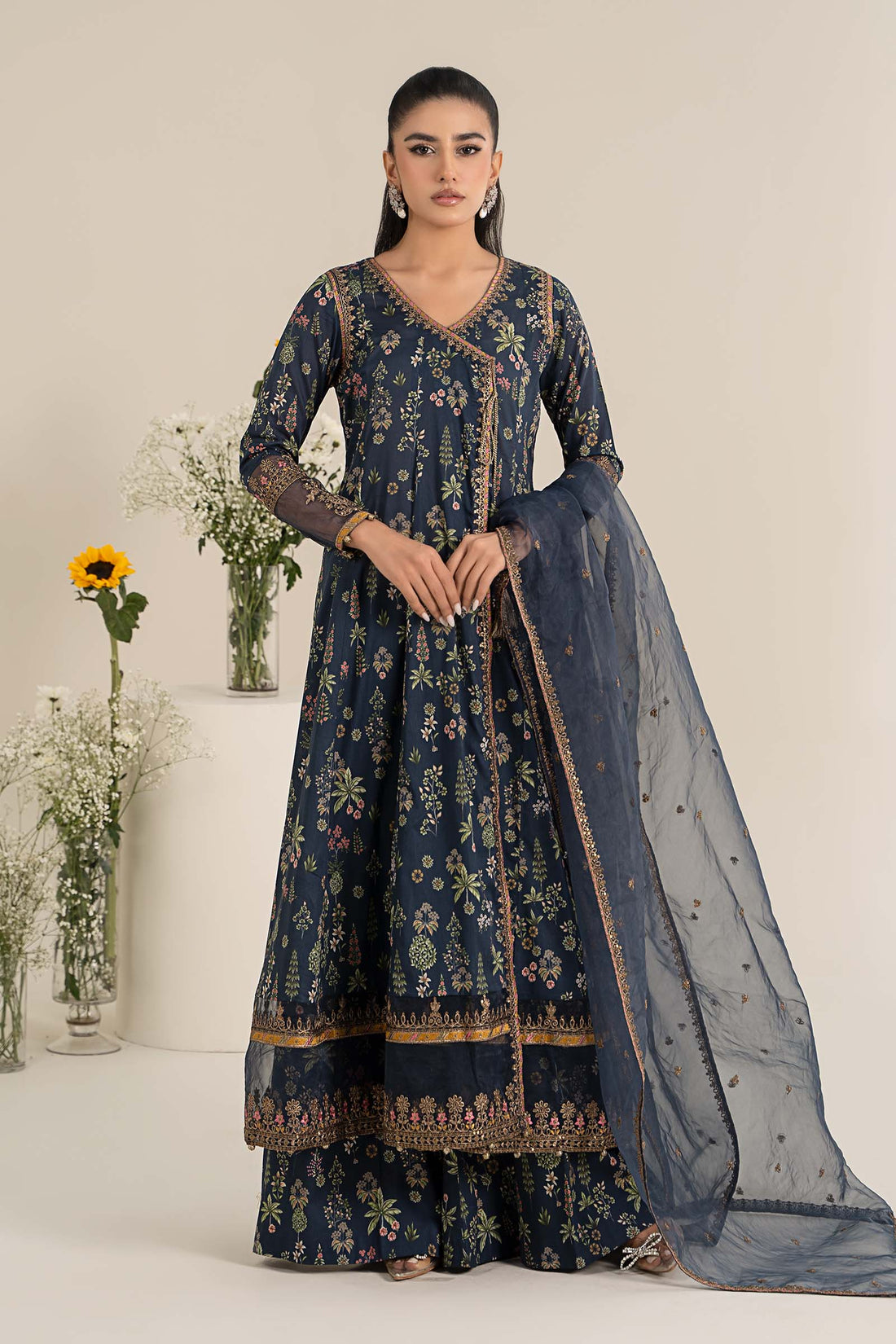 Maira B | Ready to Wear | DW-EF25-26 -  Maria B Luxury Pret -  House of Maryam