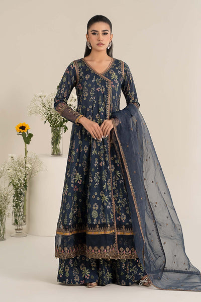 Maria B | Casual Pret 25 | DW-EF25-26 -  Maria B Ladies Clothes - Original Designer Dress - House of Maryam