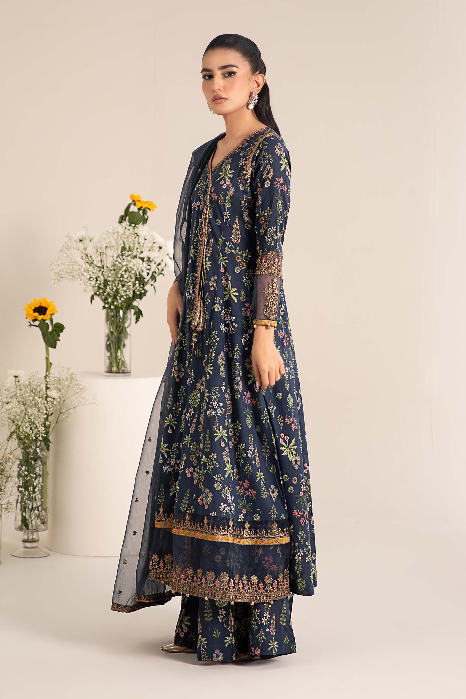 Maira B | Ready to Wear | DW-EF25-26 -  Maria B Luxury Pret -  House of Maryam