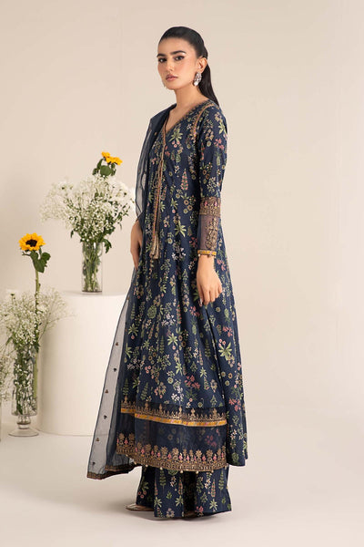 Maria B | Casual Pret 25 | DW-EF25-26 -  Maria B Ladies Clothes - Original Designer Dress - House of Maryam
