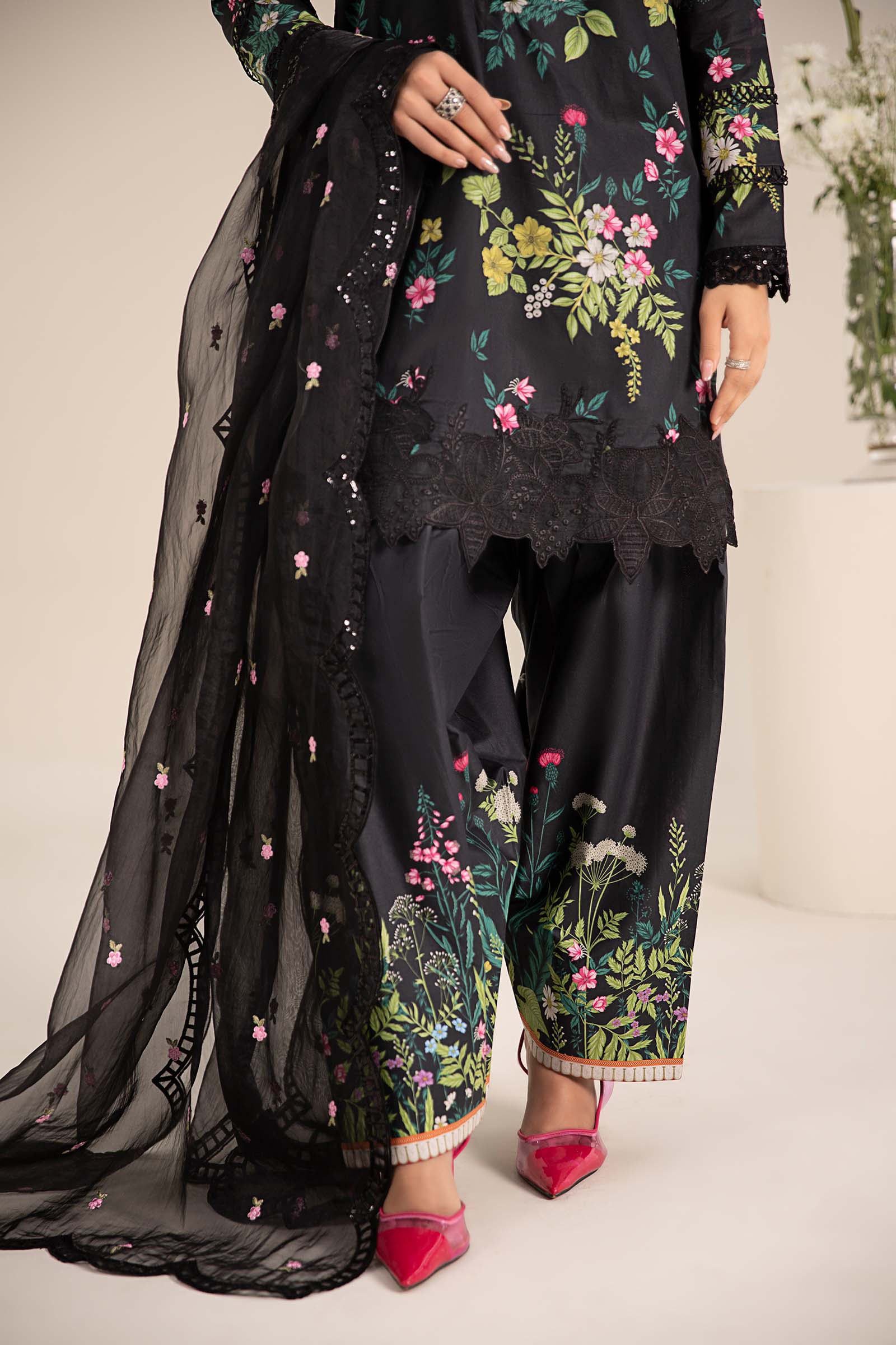 Maira B | Ready to Wear | DW-EF25-27 -  Maria B Luxury Pret -  House of Maryam