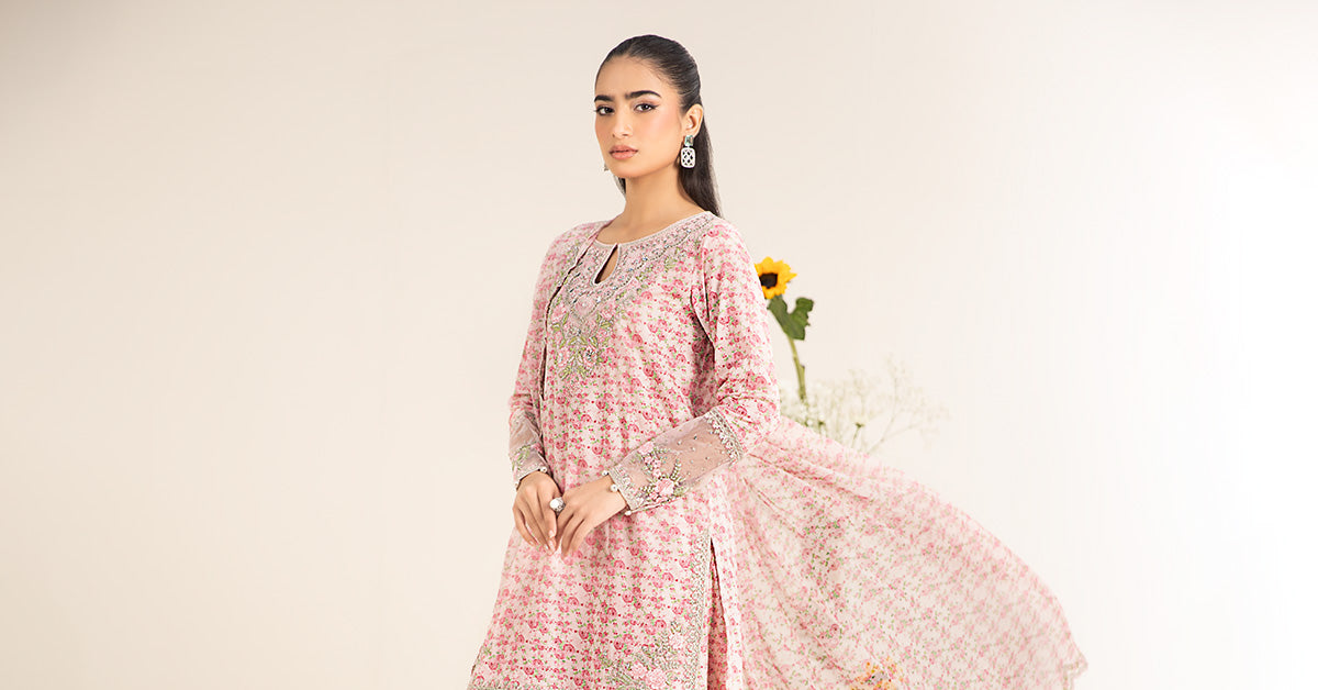 Maira B | Ready to Wear | DW-EF25-50 -  Maria B Luxury Pret -  House of Maryam