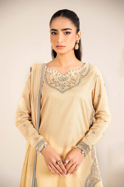 Maria B | Casual Pret 25 | DW-EF25-61 -  Maria B Ladies Clothes - Original Designer Dress - House of Maryam