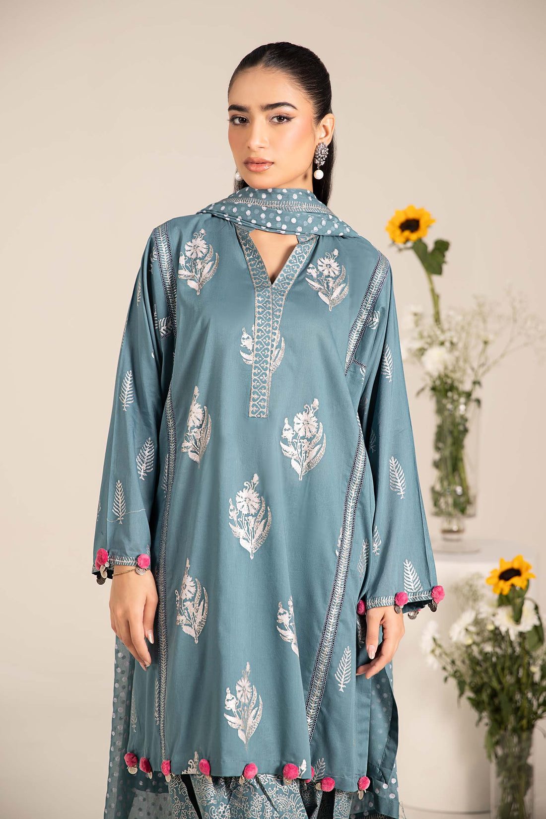 Maira B | Ready to Wear | DW-EF25-96 -  Maria B Luxury Pret -  House of Maryam