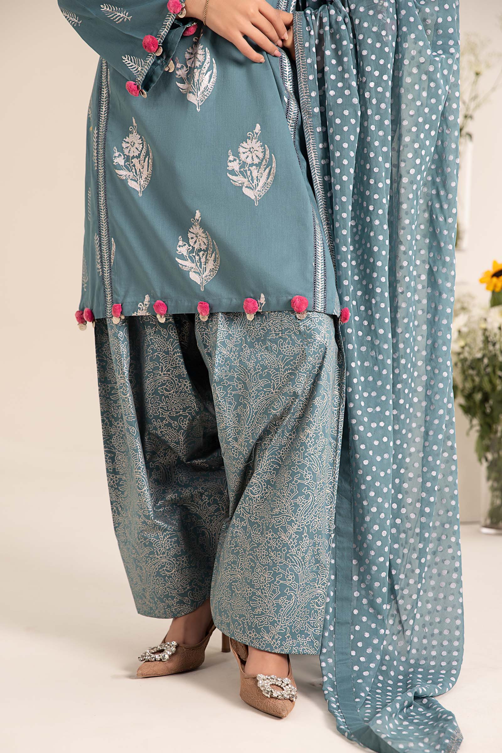 Maira B | Ready to Wear | DW-EF25-96 -  Maria B Luxury Pret -  House of Maryam