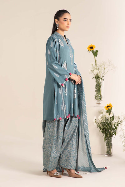 Maria B | Casual Pret 25 | DW-EF25-96 -  Maria B Ladies Clothes - Original Designer Dress - House of Maryam