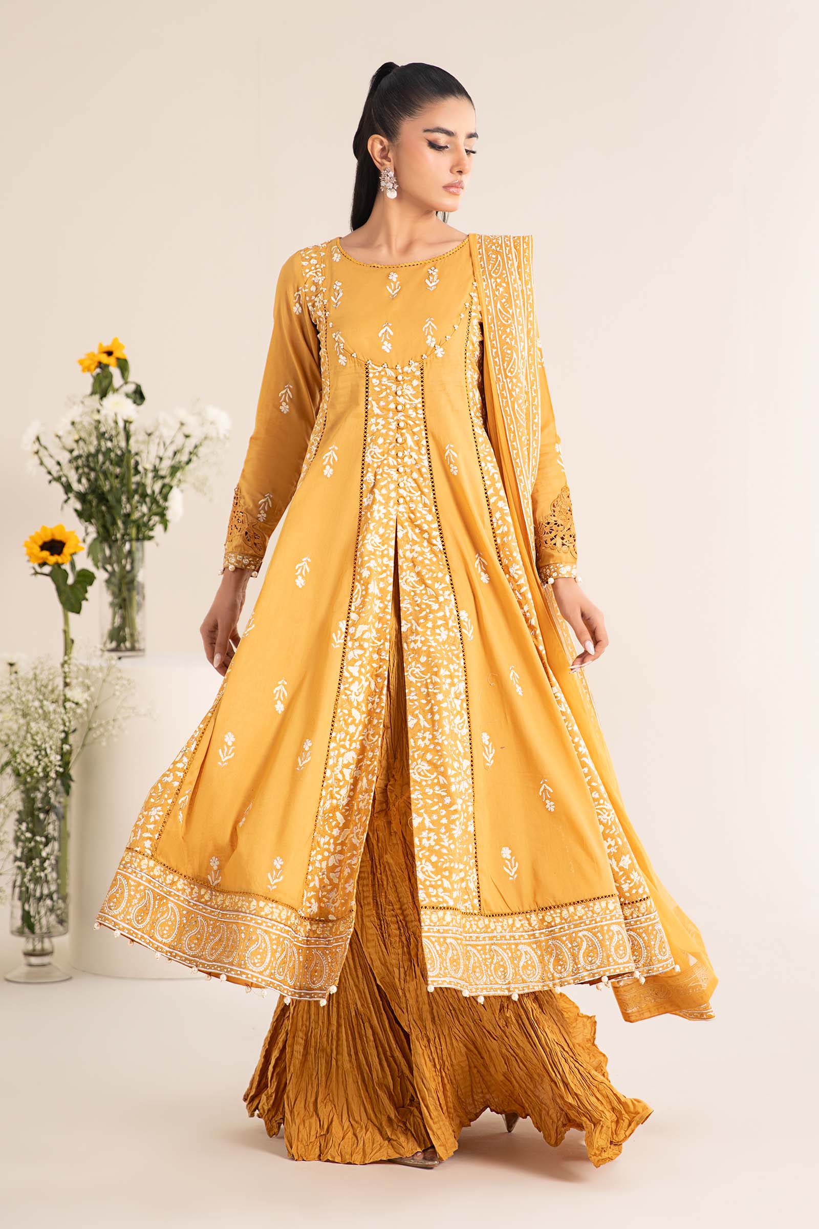 Maira B | Ready to Wear | DW-EF25-97 -  Maria B Luxury Pret -  House of Maryam