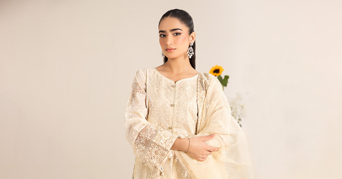 Maira B | Ready to Wear | DW-EF25-99 -  Maria B Luxury Pret -  House of Maryam