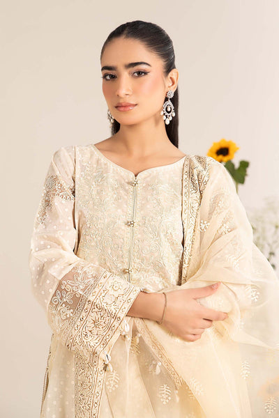 Maria B | Casual Pret 25 | DW-EF25-99 -  Maria B Ladies Clothes - Original Designer Dress - House of Maryam