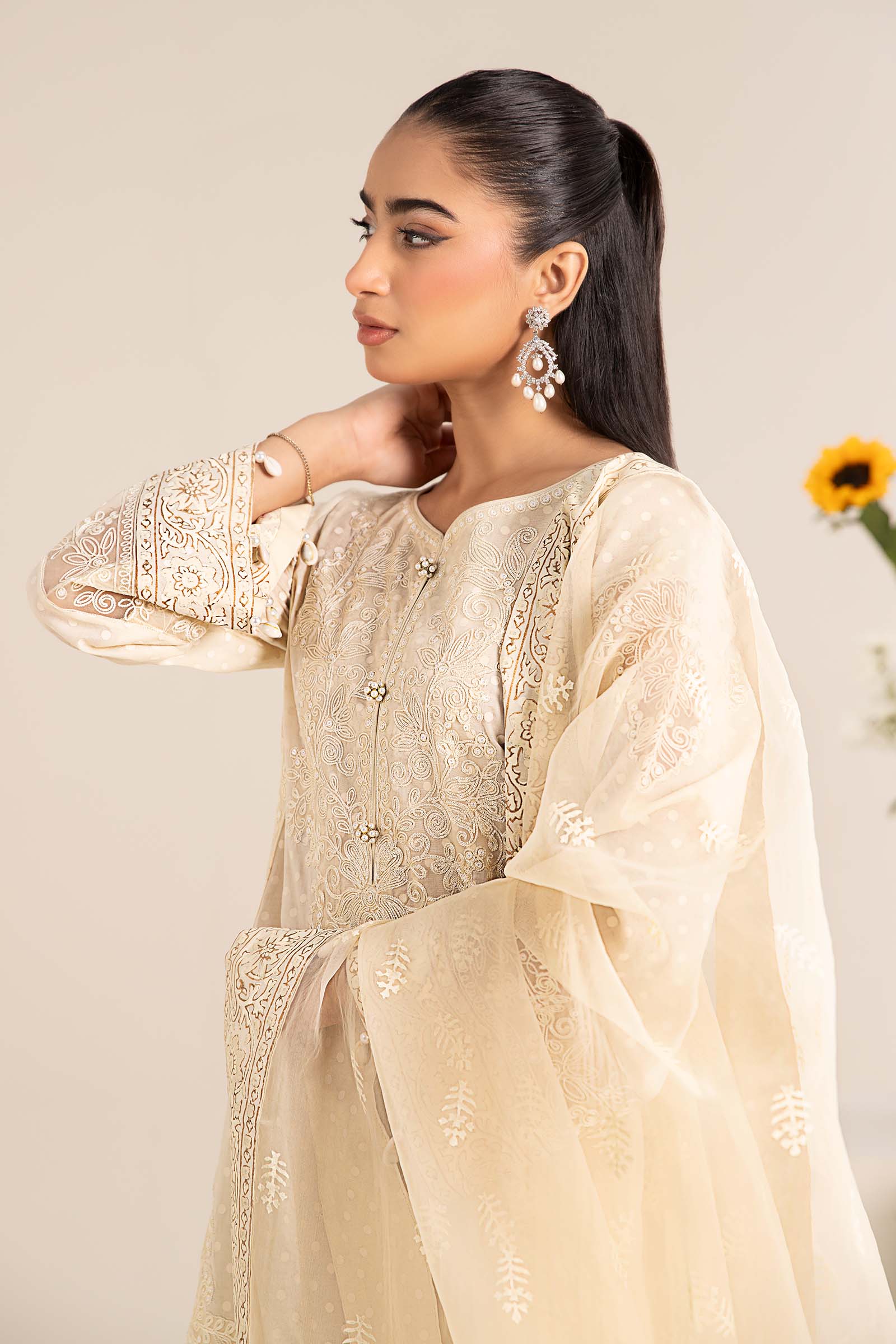 Maira B | Ready to Wear | DW-EF25-99 -  Maria B Luxury Pret -  House of Maryam