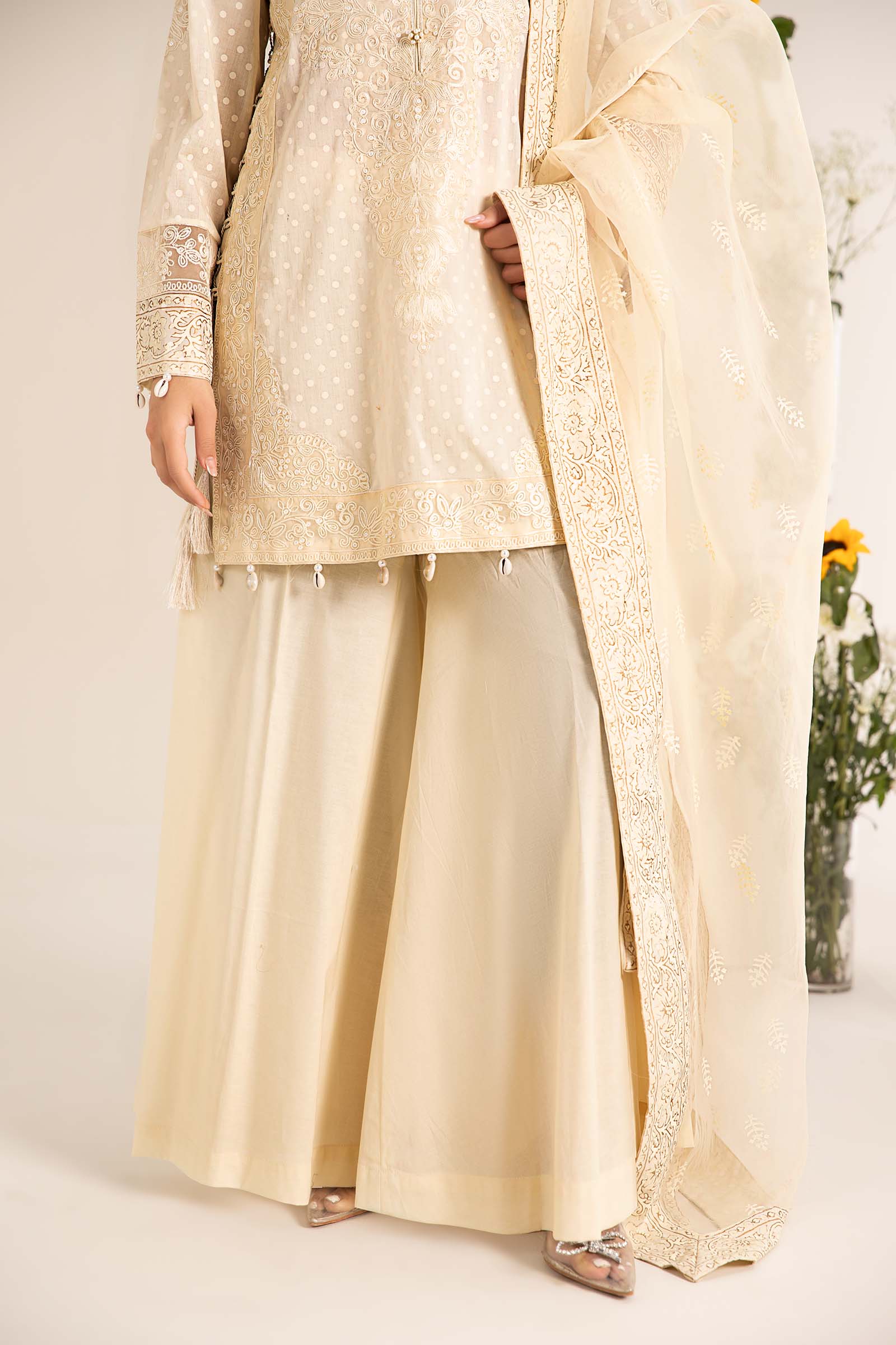 Maira B | Ready to Wear | DW-EF25-99 -  Maria B Luxury Pret -  House of Maryam
