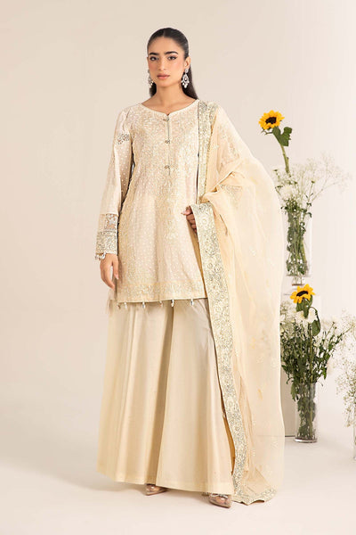 Maria B | Casual Pret 25 | DW-EF25-99 -  Maria B Ladies Clothes - Original Designer Dress - House of Maryam