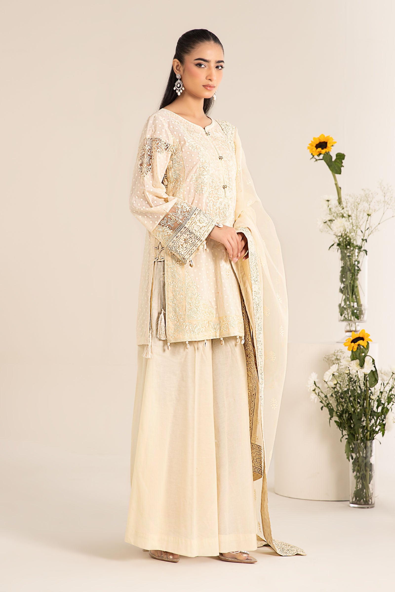Maira B | Ready to Wear | DW-EF25-99 -  Maria B Luxury Pret -  House of Maryam