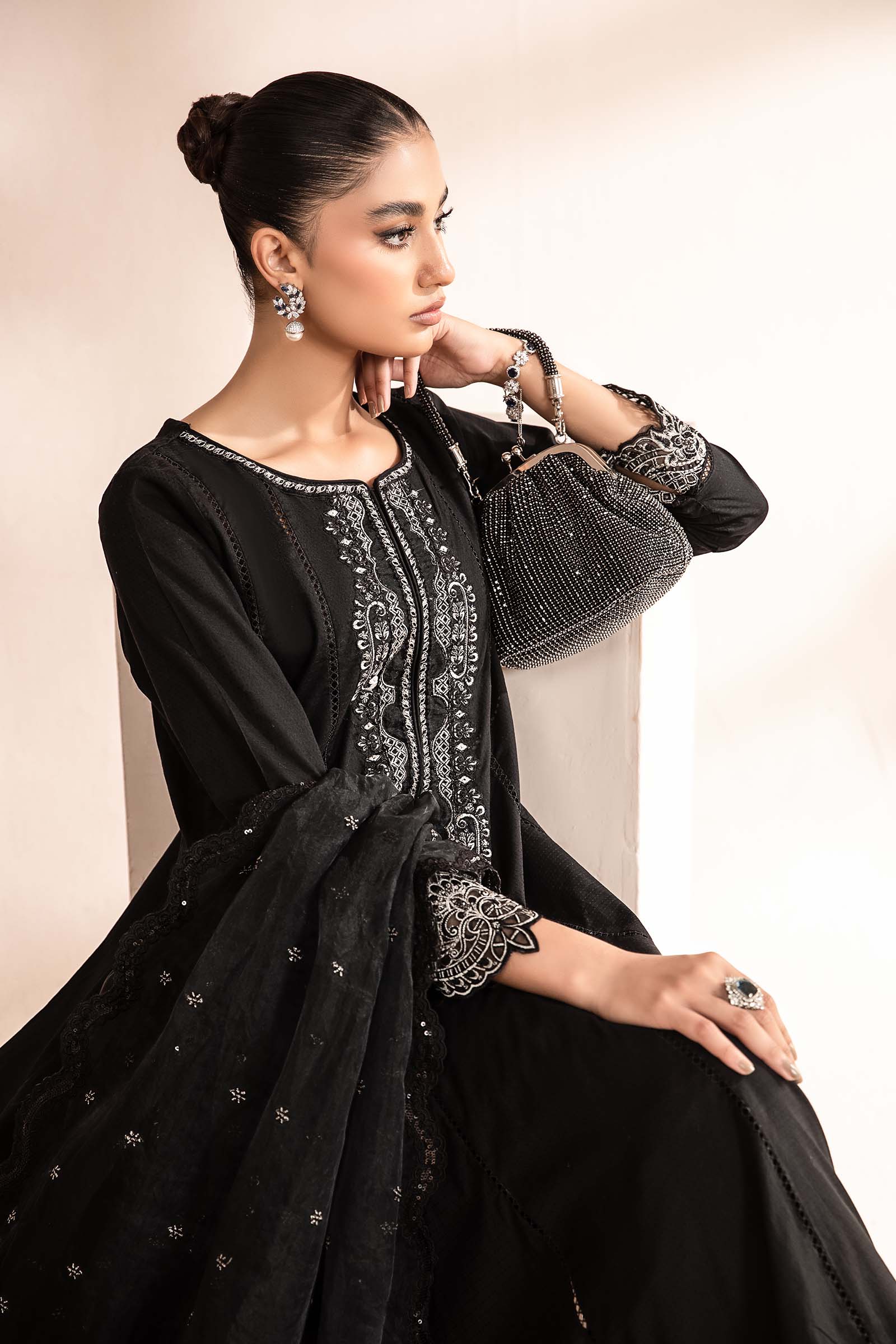 Maira B | Ready to Wear | DW-MN24-08 -  Maria B Luxury Pret -  House of Maryam
