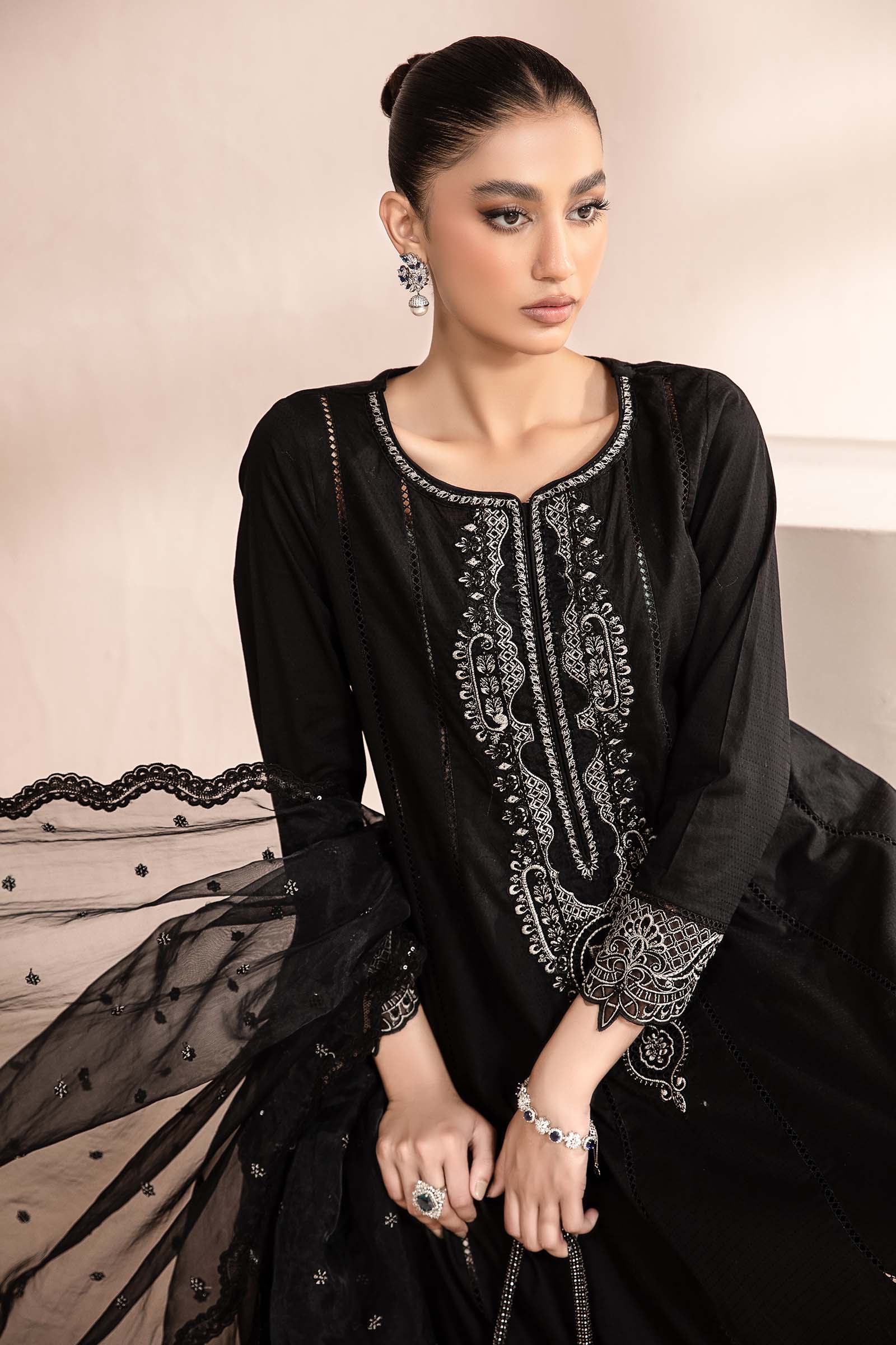 Maira B | Ready to Wear | DW-MN24-08 -  Maria B Luxury Pret -  House of Maryam